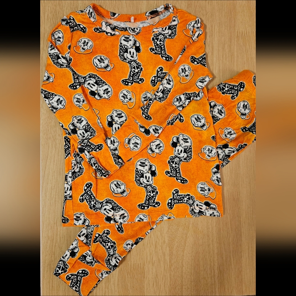 Posh Peanut 18-24M Disney Mickey Halloween Pajamas